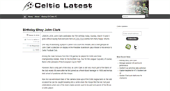 Desktop Screenshot of celticlatest.co.uk